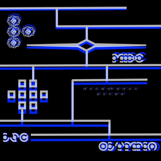 Tron Style Grid Texture Pack (512x512) by LAZY SPAR7AN GAMES