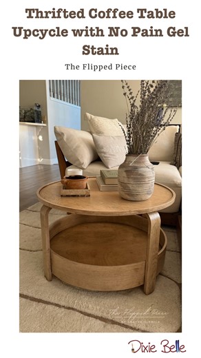 Found the perfect thrifted coffee table but not loving the finish? 🪵 A little No Pain Gel Stain is all you need to give it new life! This easy-to-use, oil-based gel stain glides on beautifully to enhance the natural grain while adding rich color and depth. Whether you’re going for a rustic farmhouse look or something sleek and modern, No Pain Gel Stain makes it simple to create a professional finish. ✨ Why it’s perfect for thrifted finds: 🖌️ Thick, no-drip formula — easy to control on uneven s