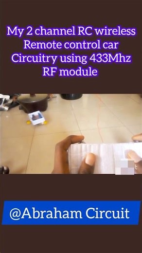 433mhz RF module to design 2 channel wireless remote control. explained