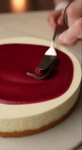 The Most Satisfying Cheesecake Ever Made — No Music, Only Pure ASMR