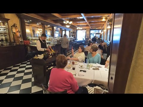 Making the original Caesar Salad at the restaurant in Tijuana that created it