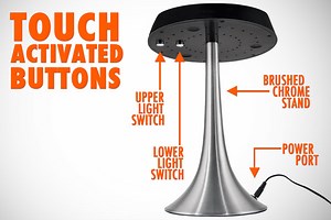 Levitating Lamp by Levitron