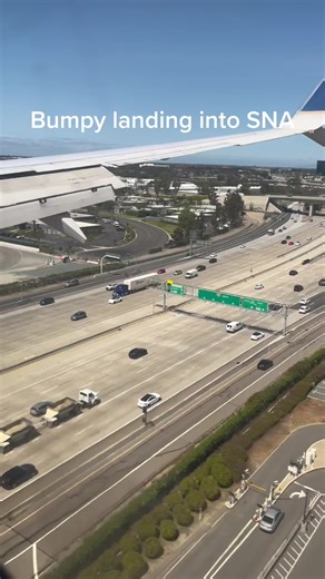 Bumpy Landing Apology During Flight to SNA