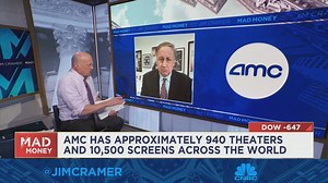 Watch Jim Cramer's full interview with AMC Entertainment CEO Adam Aron