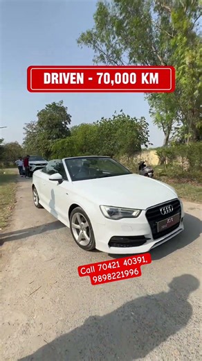 Audi A3 Convertible in Delhi By Sarthi #luxurycars #usedcars