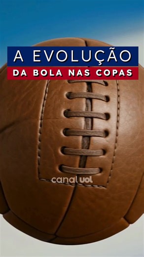 3.5K views · 35 reactions | QUAL A MAIS ICÔNICA? 朗 Com o anúncio da bola da Copa do Mundo de 2026 ontem, a gente separou a evolução dos modelos usados na competição desde 1930  Dá uma olhada e fala aí: qual é o mais icônico pra vocês?  @freak.arts.ai #UOLEsporte #Futebol #Copa #CopaDoMundo #Copa2026 #CopaDoMundo2026 | UOL Esporte | Facebook
