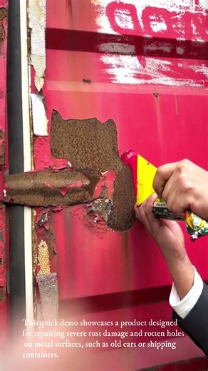 Quick Fix for Container Rust Holes 🛠️🩹