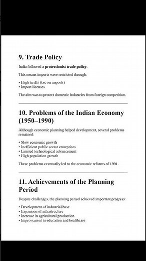 Indian Economy 1950–1990 Explained | Class 12 Economics Chapter 2 Indian Economic Development
