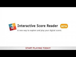 Free Interactive Music Score Reader