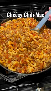 434K views · 5.1K reactions | Cheesy Chili Mac!! Quick & easy 30 minute meal!! Recipe in the comments.  | Cooking With Katie Cross | Facebook