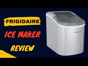 FRIGIDAIRE EFIC189-Silver Compact Ice Maker: Cool & Compact! | Review