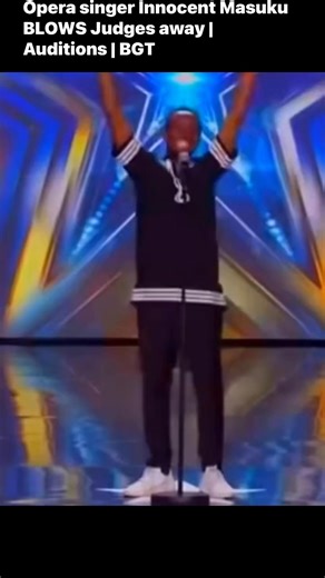 Opera singer Innocent Masuku BLOWS Judges away | Auditions | BGT #fyp #reelsfb #fbreels #viral #bgt #highlightseveryone #vi #fb #highlight | Sewlovelybyjoy back up page