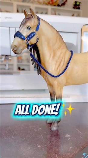 I can’t stop using these glow in the dark stars 😭 #breyer #schleich #crafting #diy #hobbyhorse