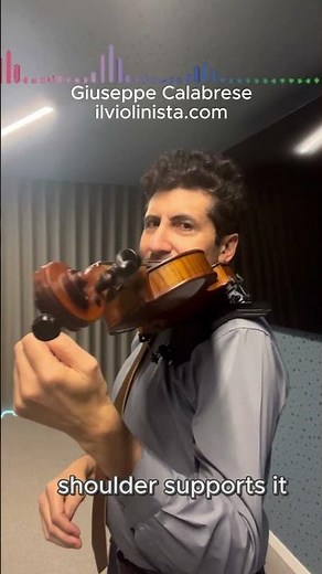 Violin Adult Learners Online | Positioning violin on the Shoulder 🇮🇹 #violin