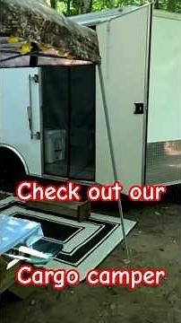 The BEST Budget DIY Cargo Trailer Camper | No More Tents/Campers