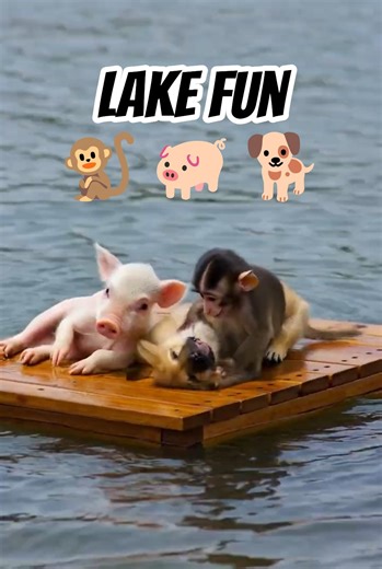 Lake Fun with friends 🤗