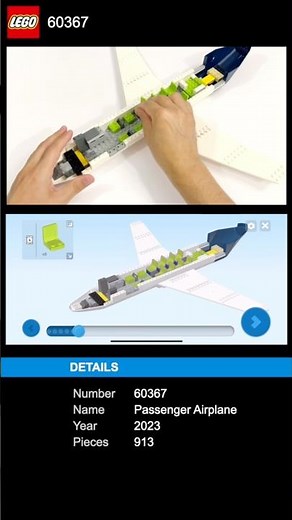 LEGO Airplane 60367 Speed Build