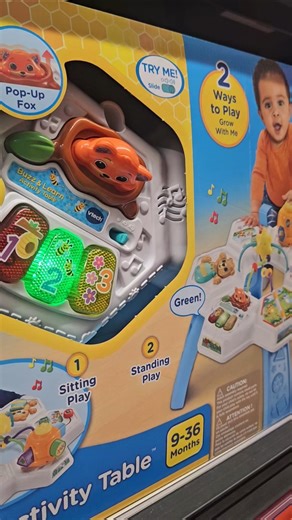 Buzz and Learn activity table #vtech #satisfying #interactivelearning #youtubeshorts