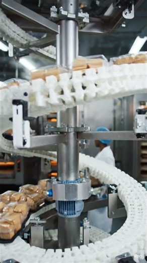 Food-Grade Modular Spiral Conveyor – Continuous Vertical Transfer System