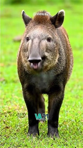 Video of a Tapir sounds!😮 #Shorts #YouTubeShorts