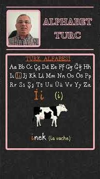 The Turkish Alphabet / Türk Alfabesi ***Learn Turkish easily***