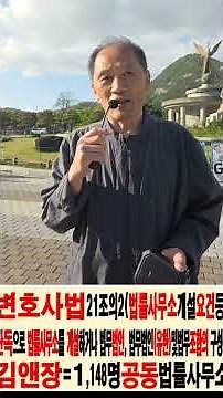 무면허 법률 사무소 김앤장
