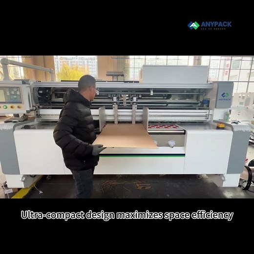 Cardboard Box Making Machine｜Corrugated box forming machine demonstration