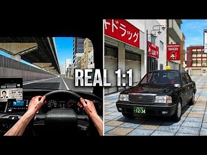 REALISTIC TAXI DRIVING! 🚕 Japan Taxi Simulator Osaka 1:1 (Android Gameplay)