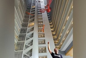 150 meter Meranti Tree sculpture gets into Malaysia Book of Records