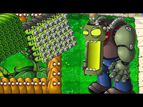 INSANE PLANTS vs MEGA ZOMBIE BOSS 😱 Ultimate Defense Battle! (PvZ Gameplay)