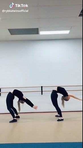 Tag Your Twin for Acro Fun with the Rybka Twins!