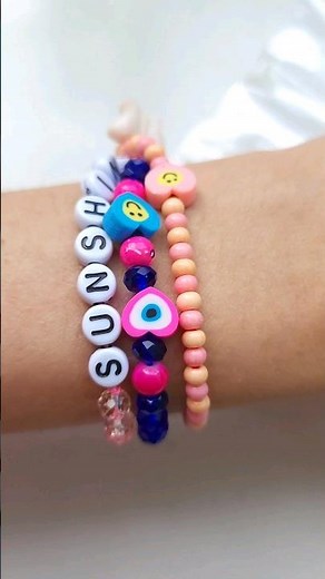 3 PULSERAS de la AMISTAD 👩‍❤️‍👩 con MOSTACILLAS e HILO 🧶