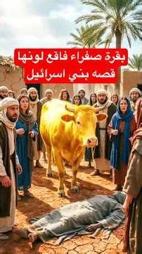 حكاية البقرة الصفراء وكيف عصى بنو إسرائيل أوامر الله #قصص_القرآن #البقرة_الصفراء