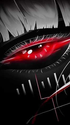 Fondo de pantalla animado de ojos rojos de anime