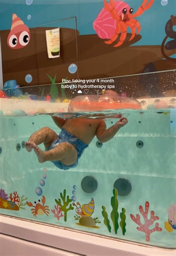 Hydrotherapy Spa Experience for 4 Month Old Baby