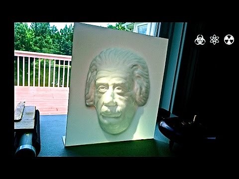 Incredible Optical Illusion: Einstein Alive!