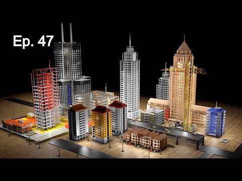 3D City Block - Earthquake Destruction Simulation (Ep. 47)
