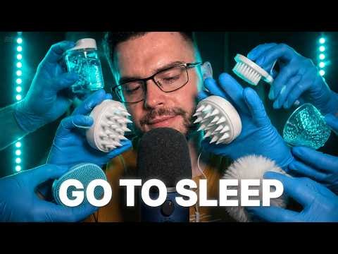 GO TO SLEEP! 😴 ASMR THAT HITS EVERY SPOT IN YOUR BRAIN🧠 (Tapping, Melting, Water, Scratching)