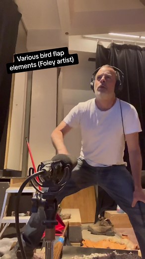 Some of these were layered, some are stand alone sounds. Yoire hearing just the iPhone mic here, not our professional tracks. #foley #foleyartist #oddio #oddiostudio #movie #professional #asmr #hollywood #IMAX #bestjob #foleytiktok #foleylesson