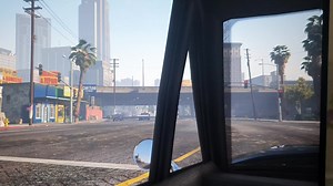 Notice the triangular window area ini between the windscreen and the window region. The white after images seem pretty apparent on my Legion 5 pros display while watching this video too