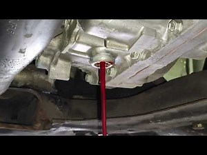 Volvo XC70 / V70 / S80 oil change on an Aisin Warner TF-80SC gearbox using a service station