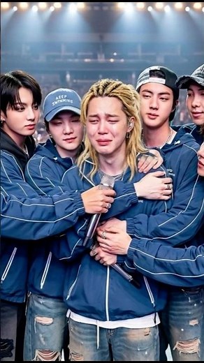 The Most Touching Moment BTS Comforting Crying Jimin 🥺🤝 #Jimin #BTS #OT7 #Bangtan #Shorts