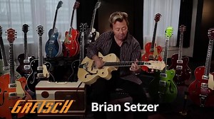 In this clip, Brian Setzer plays the Gretsch 6120SH Brian Setzer Blonde Hot Rod. Shop now: http://www.gretschguitars.com/products/index.php?partno=2400115897 | Gretsch Guitars
