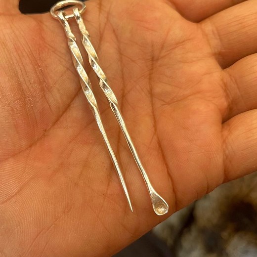 15K views · 91 reactions | Crafting a silver toothpick | The jewellery man | Facebook