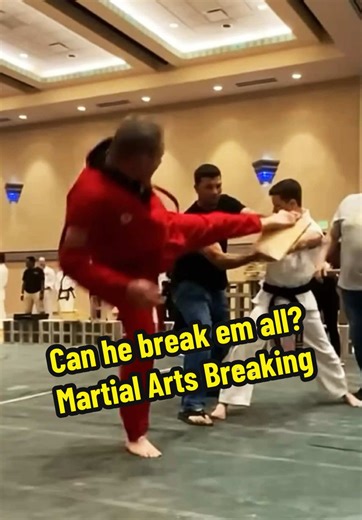 Testing Power | Martial Arts Creative Breaking Performance #karate #martialarts #taekwondo #sports #usopen