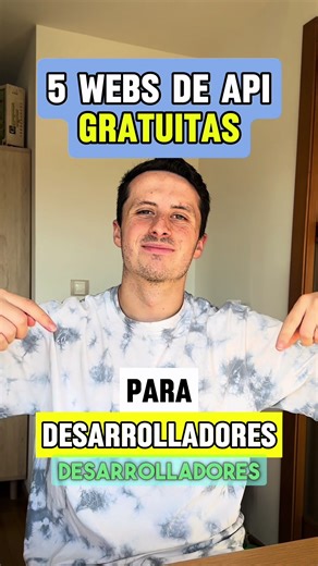 🚀 ¡Desarrolladores! Si estás buscando APIs gratuitas para potenciar tus proyectos, aquí te traigo 5 opciones increíbles: 1️⃣ RapidAPI: Un marketplace con cientos de APIs para cualquier necesidad, desde finanzas hasta redes sociales. 2️⃣ Public APIs: Un repositorio con APIs gratuitas de acceso público, ¡perfecto para cualquier proyecto! 3️⃣ OpenWeather: Obtén datos meteorológicos en tiempo real con esta API gratuita. 4️⃣ The Dog API: ¿Amas a los perros? ¡Esta API te ofrece imágenes y datos sobre