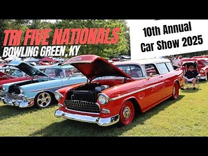 Tri Five Nationals 2025 All 1955-1957 Chevrolet Car Show Bowling Green Kentucky