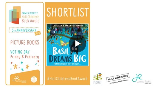 #storytimewithhannahandpatrick #jamesreckitthullchildrensbookaward #bookawards #readaloud #picturebooks #hullreads #schoolsandlibraries #readingtogether #basildreamsbig #readingforpleasure | Hannah Levy