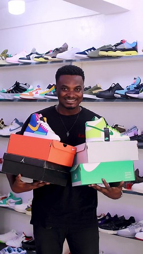 Stylish Sneaker Collection Showcase