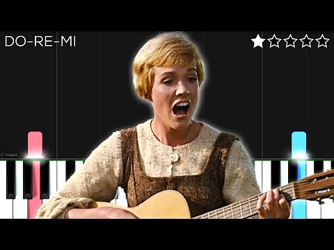 The Sound of Music - Do-Re-Mi | EASY Piano Tutorial